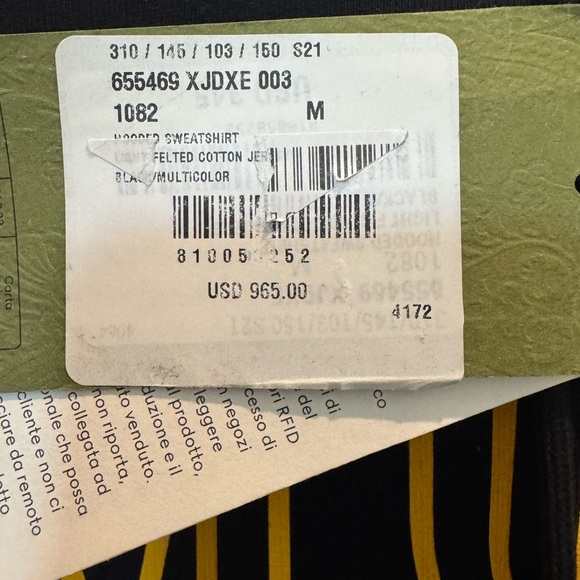 NWT Gucci 100 Year Hoodie - Picture 8 of 10